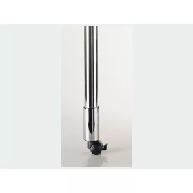 ASZTALLÁB 613 FÉKEZŐGÖRGŐS 655mm ÁTM: 60mm KRÓM