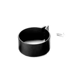   ASZTALLÁB KIEGÉSZÍTŐ 660.M0F0.00.50 GYŰRŰ CSAVARRAL 50 mm FEKETE