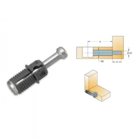 ÖSSZEHÚZÓ EXCENTERSZÁR GYORSSZERELŐS 8x34mm FÉM