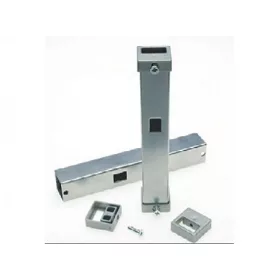   BELSŐ FÉMRÁCS PC01 KOSÁR FELFOGATÓ VASALAT 125×25×25 mm SZÜRKE
