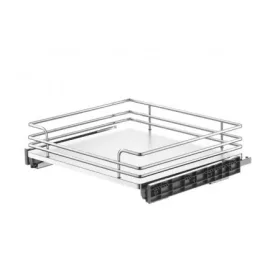   BELSŐ FÉMRÁCS CCTGM40 OLDALLAPRA SZERELHETŐ 364×134×473mm KRÓM-FEHÉR