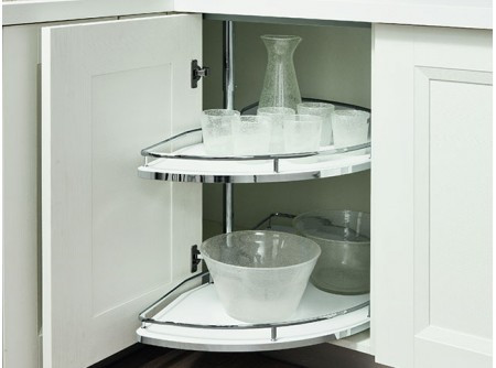BELSŐ FÉMRÁCS KCM660TF FÉLKÖR KOSÁR GARNITÚRA 668×645/720×371mm KRÓM-FEHÉR