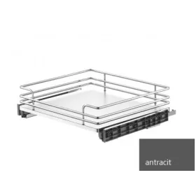   BELSŐ FÉMRÁCS CCTGM60 OLDALLAPRA SZERELHETŐ 564×134×473mm ANTRACIT
