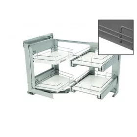   BELSŐ FÉMRÁCS SMACE45DX JOBBOS SAROKSZEKRÉNYBE SZERELHETŐ 845x568x489mm ANTRACIT