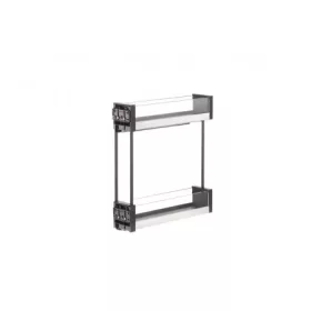   BELSŐ FÉMRÁCS ELQGM152SXE BALOS OLDALLAPRA SZERELHETŐ 107×531×475mm ANTRACIT