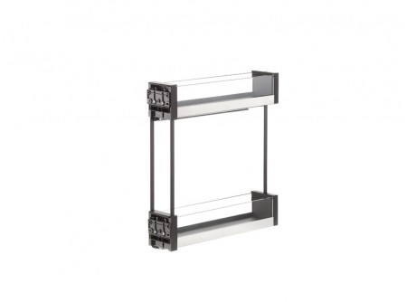 BELSŐ FÉMRÁCS ELQGM152SXE BALOS OLDALLAPRA SZERELHETŐ 107×531×475mm ANTRACIT