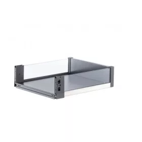   BELSŐ FÉMRÁCS CCTGM45FE OLDALLAPRA SZERELHETŐ 414×134×473mm ANTRACIT