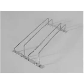   KÜLSŐ FÉMRÁCS H604B TALPASPOHÁR TARTÓ 2 RÉSZES 205x70x340 mm KRÓM