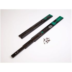   GOLYÓS FIÓKCSÚSZÓ HOME BOX HB45 COMFORT SC BLACK 45mm ÖNBEHÚZÓS CSILL. 300mm TEHERB.:35kg FEKETE