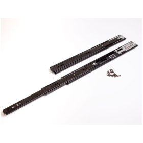   GOLYÓS FIÓKCSÚSZÓ HOME BOX HB45 COMFORT PO BLACK 45mm PUSH-OPEN 300mm TEHERB.:25kg FEKETE