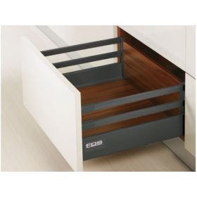   FDS DUPLAFALÚ FÉM FIÓKOLDAL FDS-CLASSIC PO D PUSH OPEN  450mm H210 40kg ANTRACIT