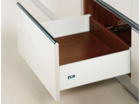 FDS DUPLAFALÚ FÉM FIÓKOLDAL FDS-PRO B 400mm MAGASÍTOTT, 40kg FEHÉR