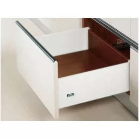   FDS DUPLAFALÚ FÉM FIÓKOLDAL FDS-PRO D 500mm MAGASÍTOTT, 40kg FEHÉR