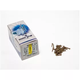   FACSAVAR REISSER 2,5x16mm ACÉL, SÁRGÍTOTT, TÖVIGMENETES 1000db/doboz