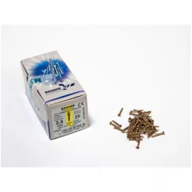   FACSAVAR REISSER 2,5x25mm ACÉL, SÁRGÍTOTT, TÖVIGMENETES 1000db/doboz