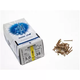   FACSAVAR REISSER 3x35mm ACÉL, SÁRGÍTOTT, TÖVIGMENETES 1000db/doboz