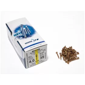   FACSAVAR REISSER 4x35mm ACÉL, SÁRGÍTOTT, TÖVIGMENETES 1000db/doboz