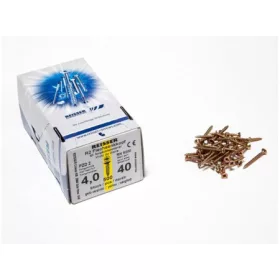   FACSAVAR REISSER 4x40mm ACÉL, SÁRGÍTOTT, TÖVIGMENETES 500db/doboz