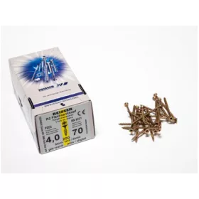   FACSAVAR REISSER 4x70mm ACÉL, SÁRGÍTOTT, RÉSZMENETES 200db/doboz