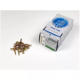   FACSAVAR REISSER 5x35mm TORX,  ACÉL, SÁRGÍTOTT, TÖVIGMENETES 500db/doboz