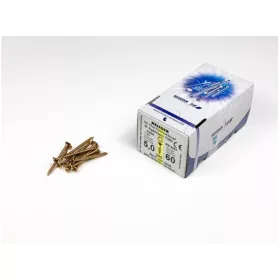   FACSAVAR REISSER 5x60mm TORX,  ACÉL, SÁRGÍTOTT, RÉSZMENETES 200db/doboz