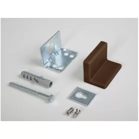   SZEKRÉNY FÜGGESZTŐ 145.0000.02 FÜGGESZTŐ TIPLIVEL 56x34x37mm BARNA