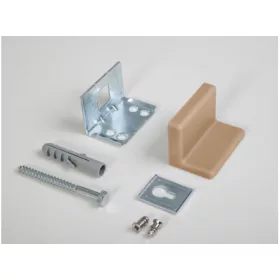   SZEKRÉNY FÜGGESZTŐ 145.0000.04 FÜGGESZTŐ TIPLIVEL 56x34x37mm BEIGE