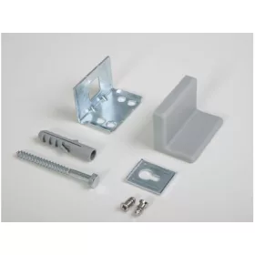   SZEKRÉNY FÜGGESZTŐ 145.0000.9006 FÜGGESZTŐ TIPLIVEL 56x34x37mm SZÜRKE