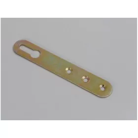 FÜGGESZTŐ C4351 EGYENES 120x20x2mm SÁRGARÉZ
