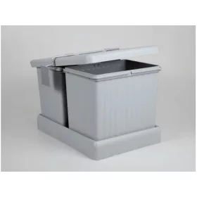 HULLADÉKGYŰJTŐ ART 235 2x16L, 330x320x470 mm SZÜRKE