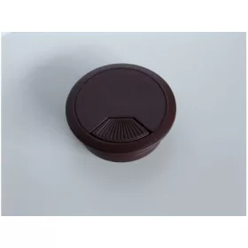   IRODABÚTOR KIEGÉSZÍTŐ 30102 KÁBELKIVEZETŐ ATM:60 SÖTÉTBARNA (WENGE)
