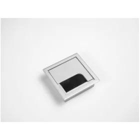  IRODABÚTOR KIEGÉSZÍTŐ 30135 KÁBELKIVEZETŐ 80x80x25mm ALUMÍNIUM
