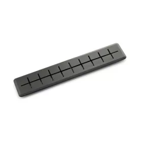   IRODABÚTOR KIEGÉSZÍTŐ KÁBELKIVEZETŐ ART914 HASÍTOTT 207x9x45mm ANTRACIT