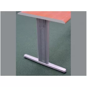 IRODAI ASZTALLÁB PECHINO 695mm RAL9006 ALUMÍNIUM