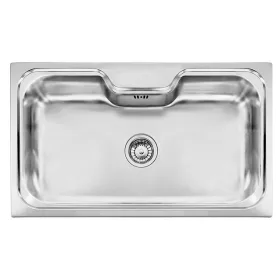 CM MOSOGATÓ EUREKA 1 MEDENCE 860x510mm ACÉL