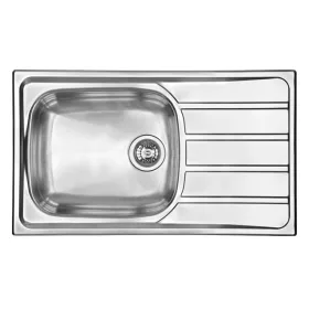 CM MOSOGATÓ UNIVERSAL 1 MEDENCE+CSEPEGTETŐ 860x500mm ACÉL