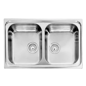 CM MOSOGATÓ CRISTAL 2 MEDENCE 790x500mm ACÉL