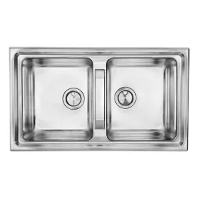 CM MOSOGATÓ BRANDO 2 MEDENCE 860x500mm ACÉL