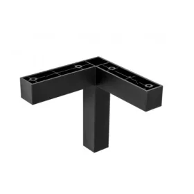 MŰANYAG DESIGN LÁB ART779/R H=120mm FEKETE