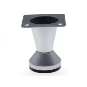 FÉM DESIGN LÁB EM-077-A 50mm MATT KRÓM