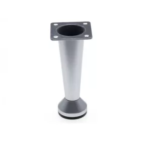 FÉM DESIGN LÁB EM-077-A 100mm MATT KRÓM