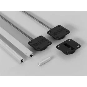   TOLÓAJTÓ BÚTORLAPHOZ 0015/20 ELLENHÚZÓ VASALAT 2240MM ALUMÍNIUM