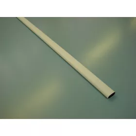 VÁLLFATARTÓ RÚD OVÁLIS 3000x30x15/0,7 mm FEHÉR