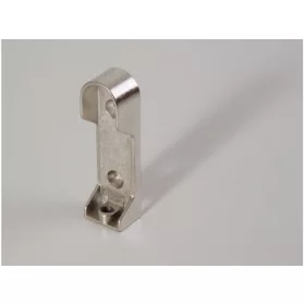   VÁLLFATARTÓ RÚD 12106 RÚDTARTÓ OVÁLIS RÚDHOZ L:64mm NIKKEL