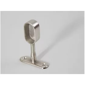   VÁLLFATARTÓ RÚD 12110 RÚDTARTÓ OVÁLIS RÚDHOZ L:71mm NIKKEL