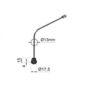   VILÁGÍTÁSTECHNIKAI KIEGÉSZÍTŐ SZENZOR LIMIT 250W, 220-240V FEKETE