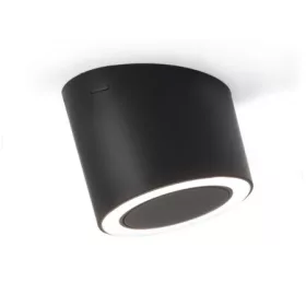   LED VILÁGÍTÁS UNIKA 4.5W/24V KÜLSŐ FÉNYERŐ-ÉS SZÍNHŐMÉRSÉKLET VEZÉRLÉS D=75mm FEKETE