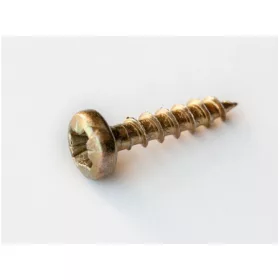 REDŐNY RENDSZER CSAVAR 3,5x16mm D FEJŰ ACÉL, SÁRGÍTOTT
